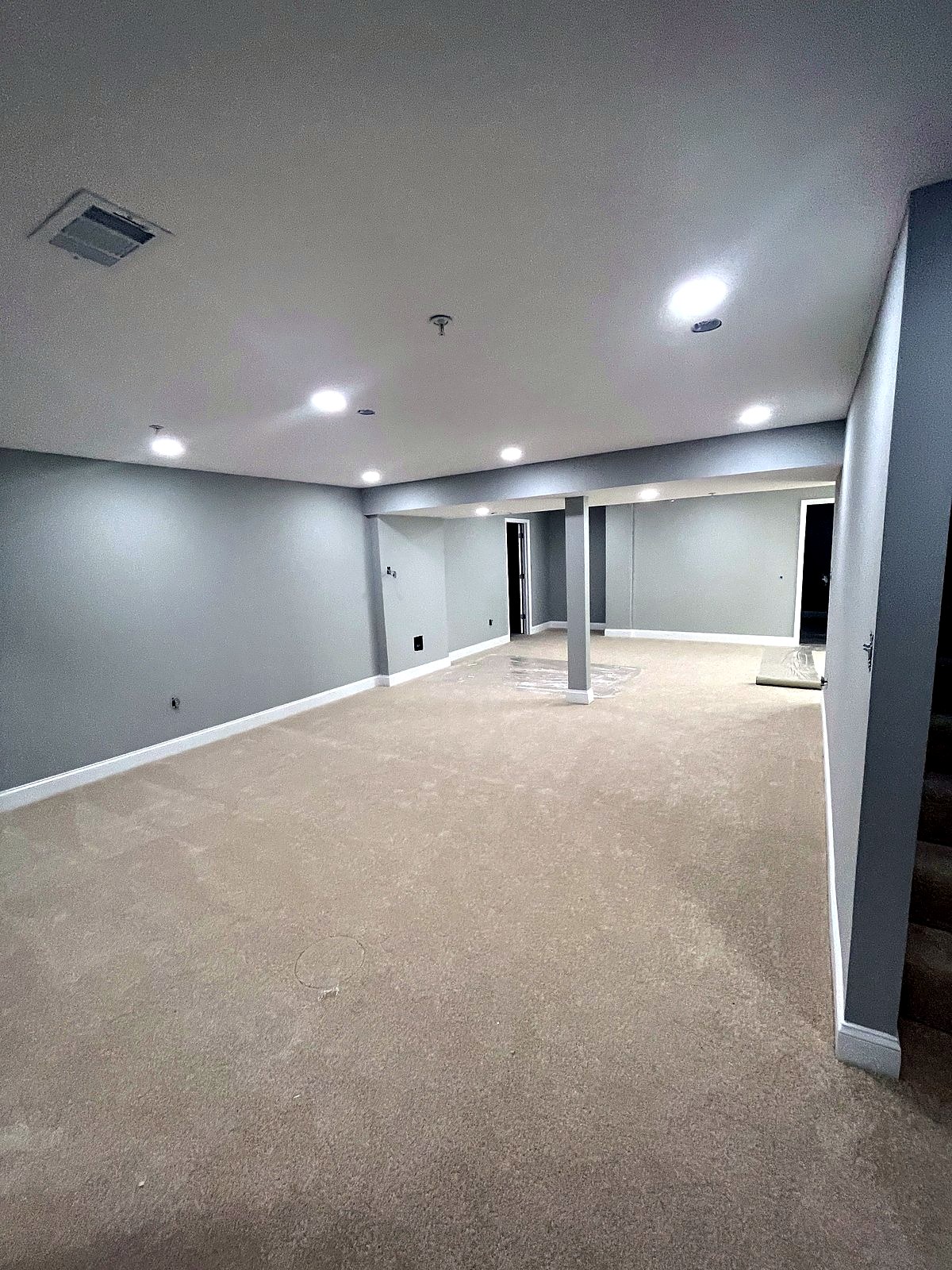 Finished basement